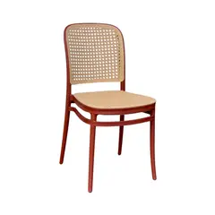 MUEBLESYA - SILLA PARA RESTAURANTE, CAFETERIA Y BAR GUARNE VINO TINTO