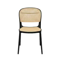 MUEBLESYA - SILLA PARA RESTAURANTE, CAFETERIA Y BAR TARSO NEGRA
