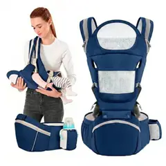 GENERICO - Cargador Portabebé Ergonómico Multifuncional Sin Caja