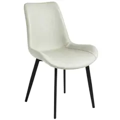 GENERICO - Silla De Comedor Moderna Ergonómica Con Patas Metálicas, Confort Premium y Diseño Elegante
