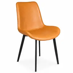 GENERICO - Silla De Comedor Moderna Ergonómica Con Patas Metálicas, Confort Premium y Diseño Elegante