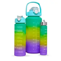 INNOVA - Termo Botilo Antiderrames Para Bebidas X3