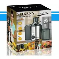 SOKANY - Extractor De Jugos Automatico Frutas Y Verduras
