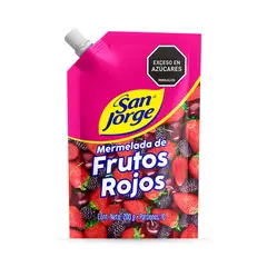 SAN JORGE - Mermelada Frutos Rojos Doypack x 200g