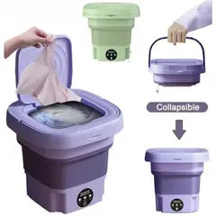 CLEAR - Mini Lavadora Original Portátil 8L Para Calcetines y Ropa Interior