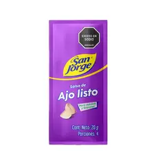 SAN JORGE - Salsa de Ajo 48 Sachet x 20g