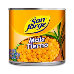 SAN JORGE - Maiz Tierno Lata x 340g