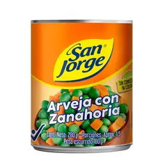 SAN JORGE - Arveja con Zanahoria Lata x 280g