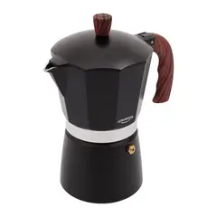 UNIVERSAL - Cafetera Moka Rustik Black de 300 ml