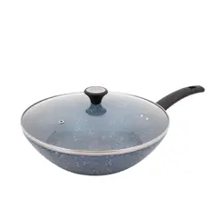 UNIVERSAL - Wok Amatista + tapa de vidrio