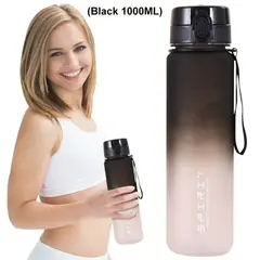GENERICO - Botella De Agua 1000ml Deportiva - Botilito Reutilizable, Libre De BPA