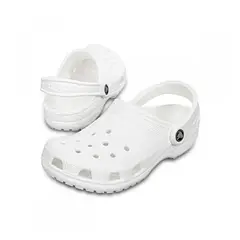 CROCS - Zuecos Classic Clog Blanco Hombre - Mujer