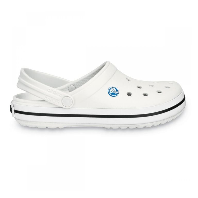 Imagen de Zuecos Crocband Clog Blanco Hombre - Mujer