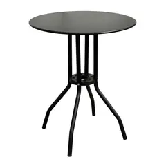 MUEBLESYA - MESA METALICA NAVARRA NEGRA