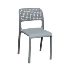 MUEBLESYA - SILLA PLASTICA YARUMAL GRIS