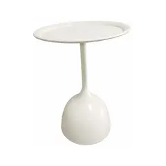 MUEBLESYA - MESITA AUXILIAR GINEBRA BLANCA