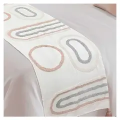 HOMETEX - PIE DE CAMA KALA GRIS
