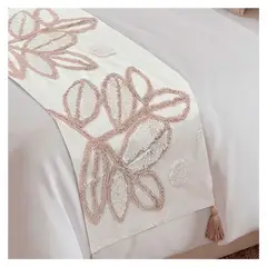 HOMETEX - PIE DE CAMA ROCIO BEIGE