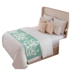 HOMETEX - PIE DE CAMA ROCIO VERDE