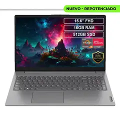Lenovo - Notebook V15 G4 - AMD Ryzen 5 7520U - 16GB RAM - 512GB SSD - Gris