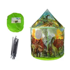 GENERICO - Carpa Iglú Dayotoys Modelo Dinosaurios Para Niños Castillo 1.3m