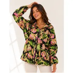 ALMA UNIVERSAL - Chaqueta bosque neon