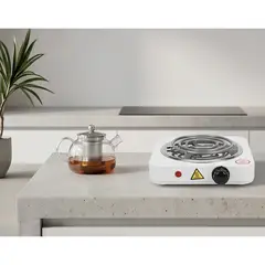 GENERICO - Estufa Eléctrica Portátil De 1 Puesto 5 Niveles Temperatura