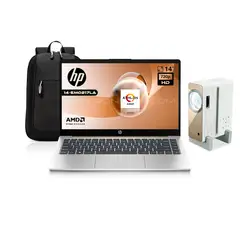 HP - Portátil 14-em0217la AMD Athlon RAM 8GB 512GB SSD + Morral Y Proyector