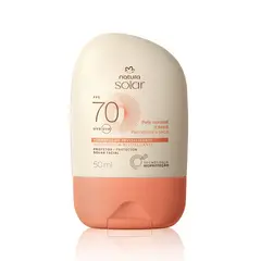 NATURA - Protector Solar facial FPS70 Piel normal a seca 50 ml