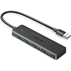 UGREEN - Adaptador Hub USB 3.0 4 Puertos Alta Velocidad