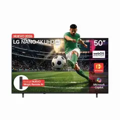 LG - Televisor 50 Pulgadas Nano Uhd Evo Ai Tv 50nu855bpsa.awc
