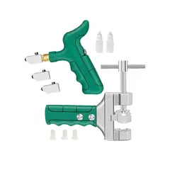 GENERICO - Kit Cortador De Vidrio y Cerámica Herramienta De Corte Con Accesorios