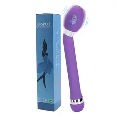 GENERICO - Vibrador Clásico Terapéutico Punto G Texturizado Dildo Vaginal