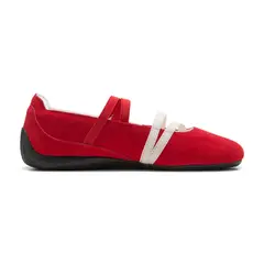 PUMA - Tenis Deportivos Original Speedcat Ballet SD Rojo Mujer