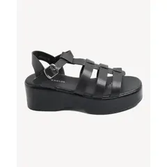 SEVEN SEVEN - Sandalias De Plataforma Para Mujer Negro