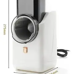 GENERICO - Rallador Eléctrico Multifuncional Con 3 Cuchillas Intercambiables
