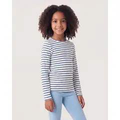 OSTU - Camiseta Infantil Niña Manga Larga Azul #90098231