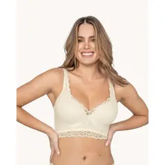 LEONISA - Brasier en encaje ideal para busto pesado 091001