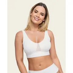 LEONISA - Brasier tipo top comodo de copas extraíbles 091048
