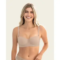 LEONISA - Brasier strapless para busto mediano y grande 091151