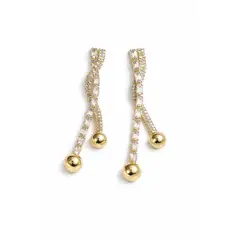 ZYRAL - Aretes Dorado Para Dama Marca ZARC01-430