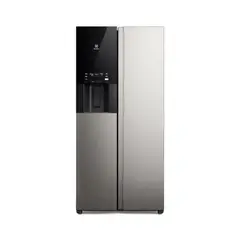 ELECTROLUX - Nevecón No frost 481L Inverter AutoSense Dispensador Agua y Hielo Directo Gris ERS48F3C4DS