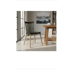 GENERICO - Silla De Comedor Windsor Patas De Madera