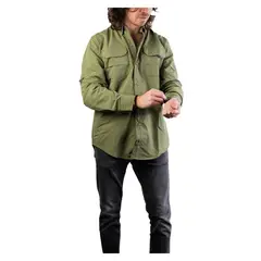 LEKAMP - Camisa Manga Larga XXL Verde Olivo