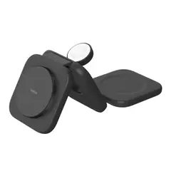BELKIN - Cargador Inalámbrico Magnético Travel Qi2 3 en 1