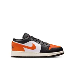 NIKE - Air Jordan 1 Low Bg Tenis negro de niño lifestyle