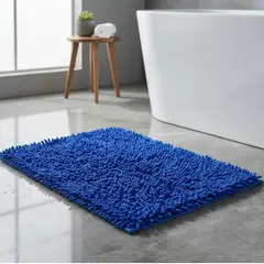 GENERICO - Tapete Alfombra Baño Ducha Antideslizante Peludo Pie De Cama