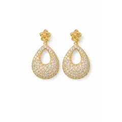 ZYRAL - Aretes Dorado Para Dama Marca ZARC01-28