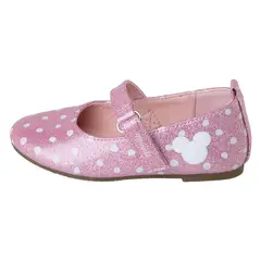 DISNEY - Zapatos Casusales Con Diseño De Minnie Para Niña Pequeña Rosado 200297