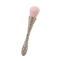 GENERICO - Brocha Maquillaje Polvo Bledo Uñas Mango Pedrería Diamantes